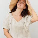 voyage packable hat light natural