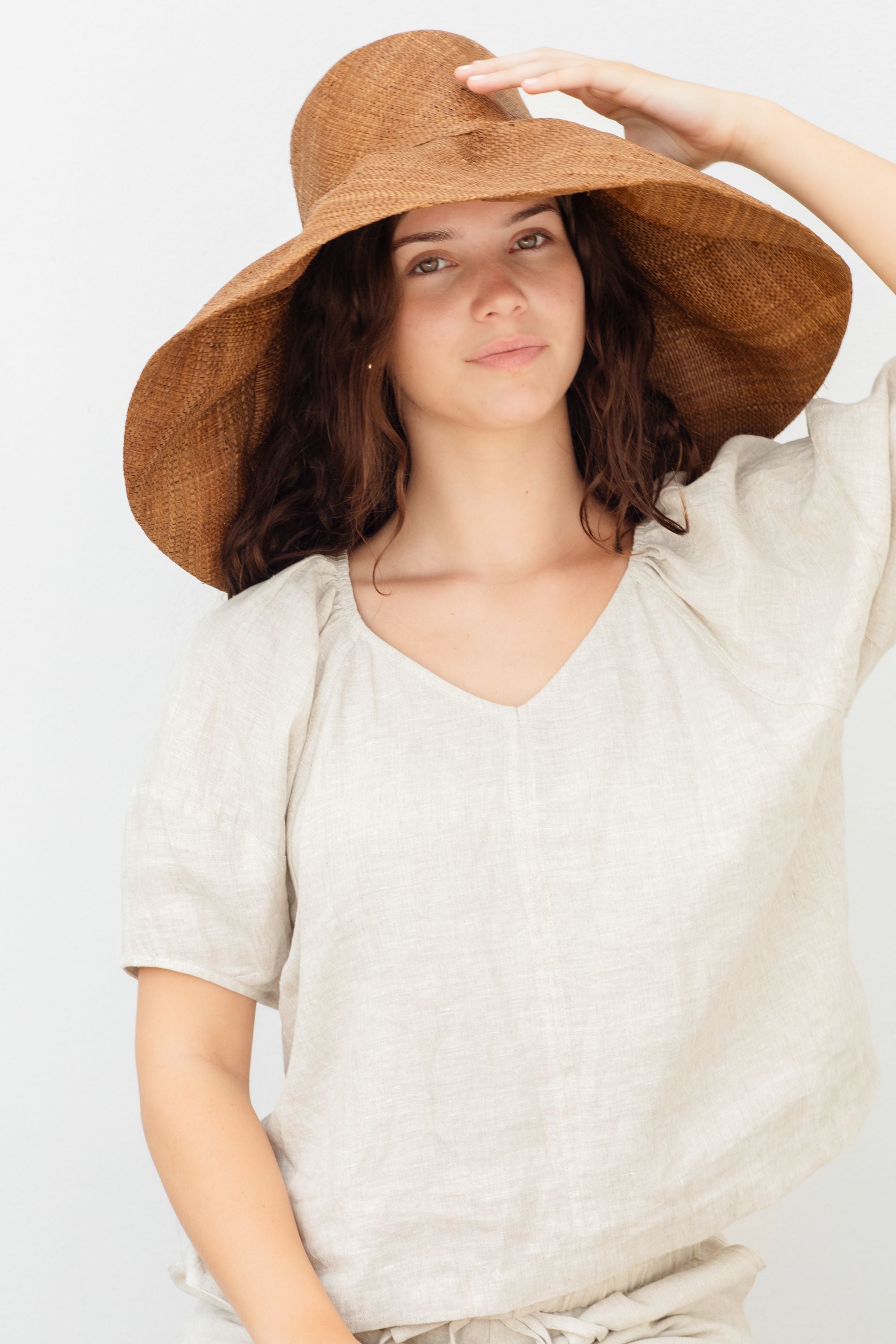 tobacco packable hat