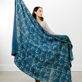 Indigo Kantha Quilt