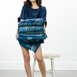 Indigo Kantha Quilt