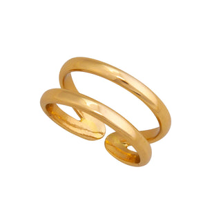 Tres Gold Ring