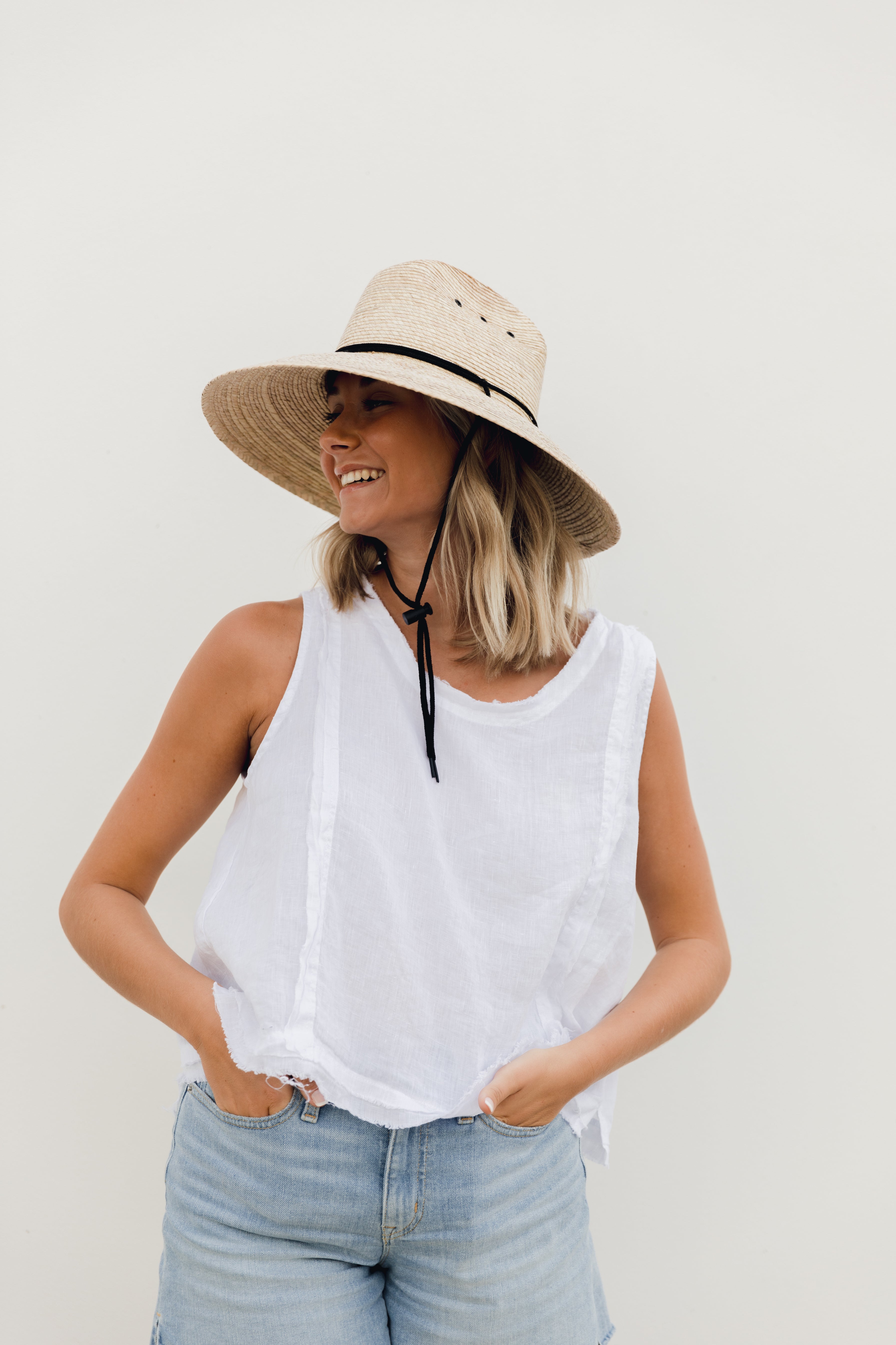 Packable Palm Braid Legend Hat